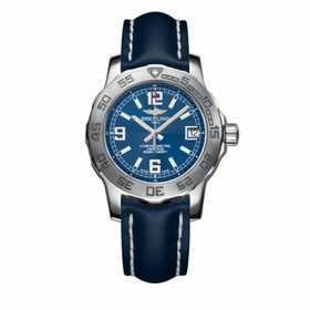 Breitling Colt 33 Blue / Calf (A7738711.C850.116X)