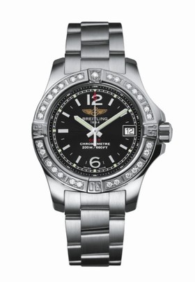 Breitling Colt Lady Diamond / Black (A7738853.BD46.175A)