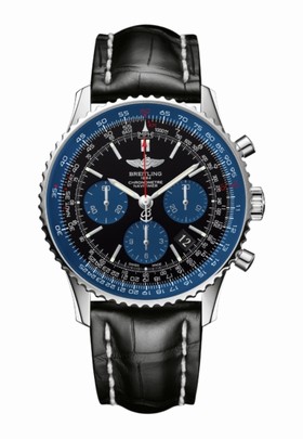 Breitling Navitimer 01 Blue Edition Croc (AB012116/BE09/743P/A20BA.1)