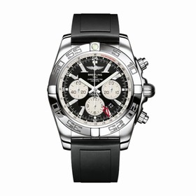 Breitling Chronomat GMT Steel / Black / Rubber (AB041012.BA69.135S)