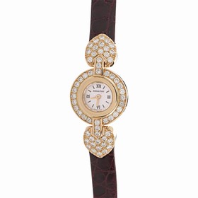 Audemars Piget White Dial 18K Rose Gold Diamond Ladies Watch 67118OR.ZZ.A009XX.01