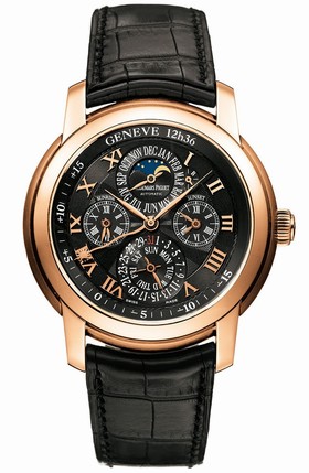 Audemars Piguet Automatic Black Dial Leather Men's Watch 26003OR.OO.D002CR.01002