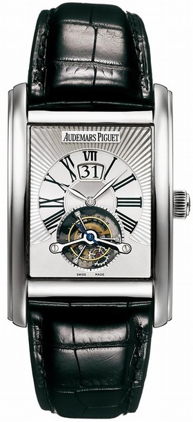 Audemars Piguet Edward Piguet Tourbillon 18 kt White Gold Men's Watch 26009BC.OO.D002CR.01