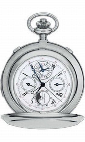 Audemars Piguet Grand Complication White Dial Pocket Watch 25712PTOO0000XX01