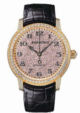 Audemars Piguet Jules Audemars Automatic Diamond Pave Rose Gold Men's Watch 15159OR.ZZ.D002CR.01
