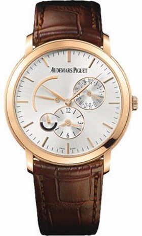 Audemars Piguet Jules Audemars Dual Time Silver Dial Automatic Men's Watch 26380OROOD088CR01