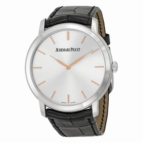 Audemars Piguet Jules Audemars Extra Thin Silver Dial Automatic Men's Watch 15180BCOOA002CR01