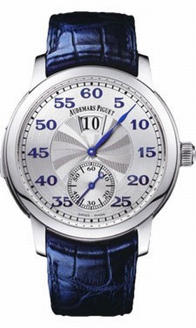 Audemars Piguet Jules Audemars Jumping Hour Silver Dial Platinum Men's Watch 26151PTOOD028CR02