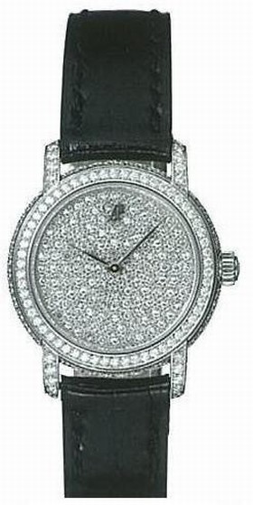 Audemars Piguet Jules Audemars Manual Wind Diamond Pave White Gold Ladies Watch 77214BC.ZZ.A001CR.01