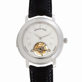 Audemars Piguet Jules Audemars Silver Dial 18kt White Gold Men's Watch 25858BCOOD002CR02