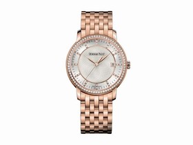 Audemars Piguet Jules Audemars Silver Dial Diamond 18kt Pink Gold Men's Watch 15173ORZZ1270OR01