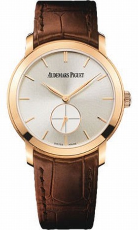 Audemars Piguet Jules Audemars Small Seconds Silver Dial Ladies Watch 77238OROOA