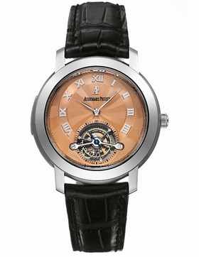 Audemars Piguet Jules Audemars Tourbillon Minute Repeater Platinum Men's Watch 25858PT.OO.D002CR.01