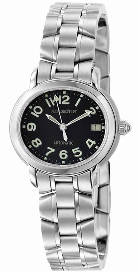 Audemars Piguet Millenary Automatic Black Dial Stainless Steel Ladies Watch 79349ST.OO.1136ST.03