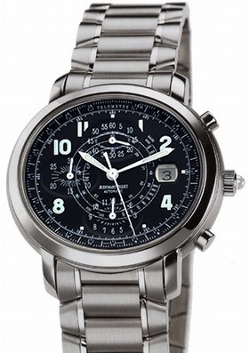Audemars Piguet Millenary Automatic Black Dial Stainless Steel Men's Watch 25897ST.OO.1136ST.02
