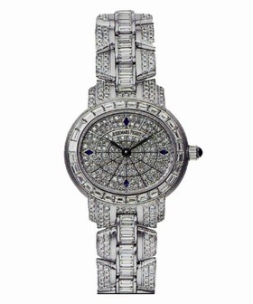 Audemars Piguet Millenary Automatic Diamond Pave White Gold Ladies Watch 79367BC.ZZ.9149BC.02
