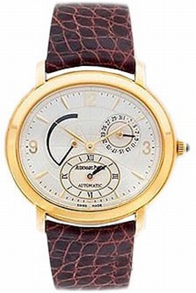Audemars Piguet Millenary Automatic Dual Time Yellow Gold Men's Watch 25778BA.OO.D001CR.01