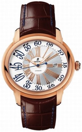 Audemars Piguet Millenary Automatic White Dial 18 kt Rose Gold Men's Watch 15320OR.OO.D093CR.0