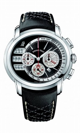 Audemars Piguet Millenary Chronograph Tour Automatic Black Dial Stainless Steel Men's Watch 26142ST.OO.D001VE.01