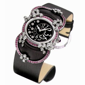 Audemars Piguet Millenary Precieuse Manual Wind Sapphire and Diamond Ladies Watch 77227BC.ZD.A007SU.01