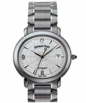Audemars Piguet Millenary Silver Dial Stainless Steel Men's Watch 15049STOO1136ST03
