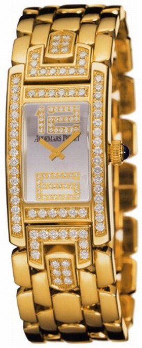 Audemars Piguet Promesse Diamond 18 kt Yellow Gold Ladies Watch 67405BA.Z.1181BA.03