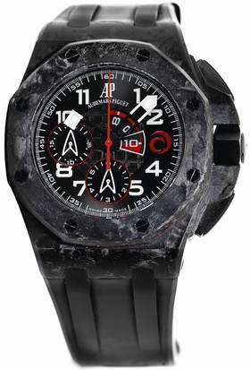 Audemars Piguet Royal Oak Automatic Chronograph Forged Carbon Men's Watch 26062FS.OO.A002CA.01