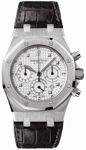Audemars Piguet Royal Oak Chronograph Automatic White Gold Men's Watch 26022BC.OO.D002CR.01