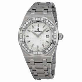 Audemars Piguet Royal Oak Diamond Stainless Steel Ladies Watch 67621ST.ZZ.1230ST.01