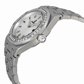 Audemars Piguet Royal Oak Diamond Stainless Steel Ladies Watch 67621ST.ZZ.1230ST.01