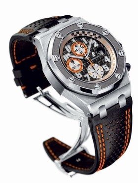 Audemars Piguet Royal Oak Grey Dial Chronograph Men's Watch 26175ST.OO.D003CU.01