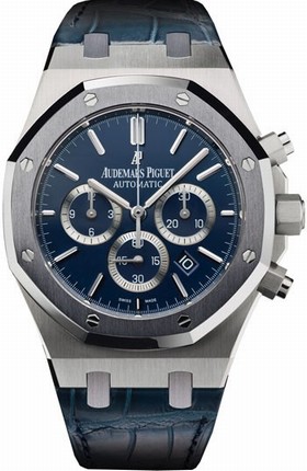 Audemars Piguet Royal Oak Leo Messi Chronograph Platinum Men's Watch 26325PL.OO.D310CR.01