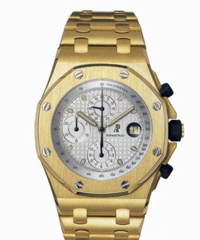 Audemars Piguet Royal Oak Offshore Automatic Chronograph Yellow Gold Men's Watch 25721BA.OO.1000BA.03