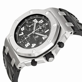 Audemars Piguet Royal Oak Offshore Black Dial Chronograph Men's Watch 26170STOOD101CR03