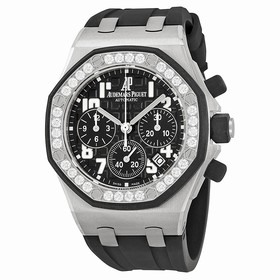 Audemars Piguet Royal Oak Offshore Black Dial Ladies Watch 26048SKZZD002CA01