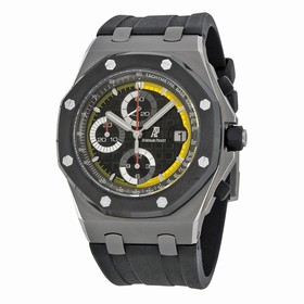 Audemars Piguet Royal Oak Offshore Black Dial Rubber Men's Watch 26207IO.OO.A002CA.01