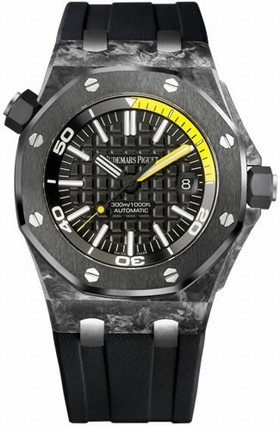 Audemars Piguet Royal Oak Offshore Carbon Diver Men's Watch 15706AU.00.A002CA.01