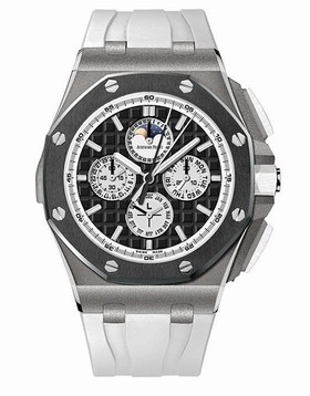 Audemars Piguet Royal Oak Offshore Chronograph Perpetual Calendar Titanium Men's Watch 26570IO.OO.A010CA.01