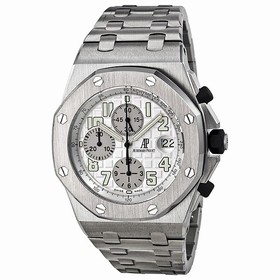 Audemars Piguet Royal Oak OffShore Chronograph Silver Dial Watch 25721ST.OO.1000ST.07.A