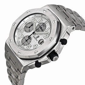 Audemars Piguet Royal Oak OffShore Chronograph Silver Dial Watch 25721ST.OO.1000ST.07.A