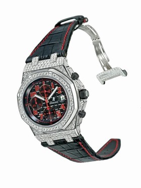 Audemars Piguet Royal Oak Offshore Las Vegas Strip Diamond White Gold Men's Watch 26191BC.ZZ.D002CR.01