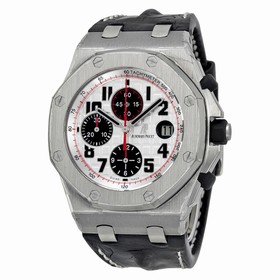 Audemars Piguet Royal Oak Offshore Silver Dial Chronograph Men's Watch 26170STOOD101CR02
