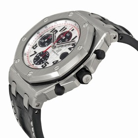 Audemars Piguet Royal Oak Offshore Silver Dial Chronograph Men's Watch 26170STOOD101CR02