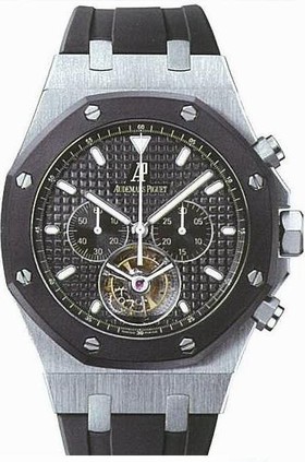 Audemars Piguet Royal Oak Offshore Tourbillion Men's Watch 26377SKOOD002CA01