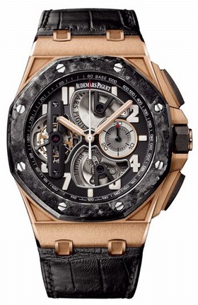 Audemars Piguet Royal Oak Offshore Tourbillon Chronograph Rose Gold Men's Watch 26288Of.OO.D002CR.01