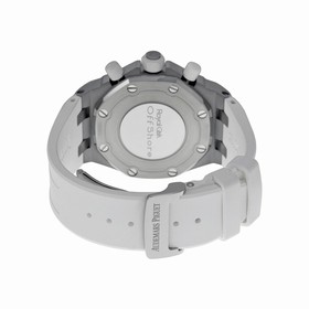Audemars Piguet Royal Oak Offshore White Rubber Strap Chronograph Watch 26283ST-OO-D010CA-01