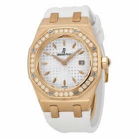 Audemars Piguet Royal Oak Silver Dial Ladies Watch 67621ORZZD010CA01