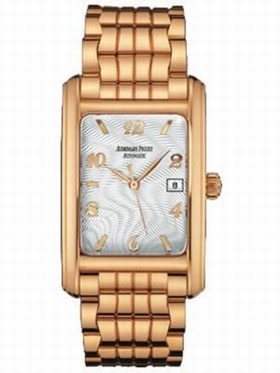Audemars Piguet Silver Dial 18kt Pink Gold Men's Watch 15134OR.OO.1206OR.01