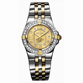 Breitling Starliner 2008 Two Tone / Diamond Bezel / Gold (B7134012.H544)