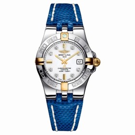 Breitling Galactic 30 Two Tone White / Diamond / Teju (B71340L2.A714.163Z)
